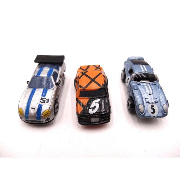 Micro Machines Numbers 5 and 51 Orange and Silver Blue - Picture 2 of 12